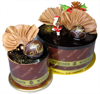 ヴィタメールのクリスマスケーキ：ショコラキャラメル