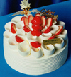 静岡県産きらぴ香いちごと阿寒酪農家のクリスマスケーキ 